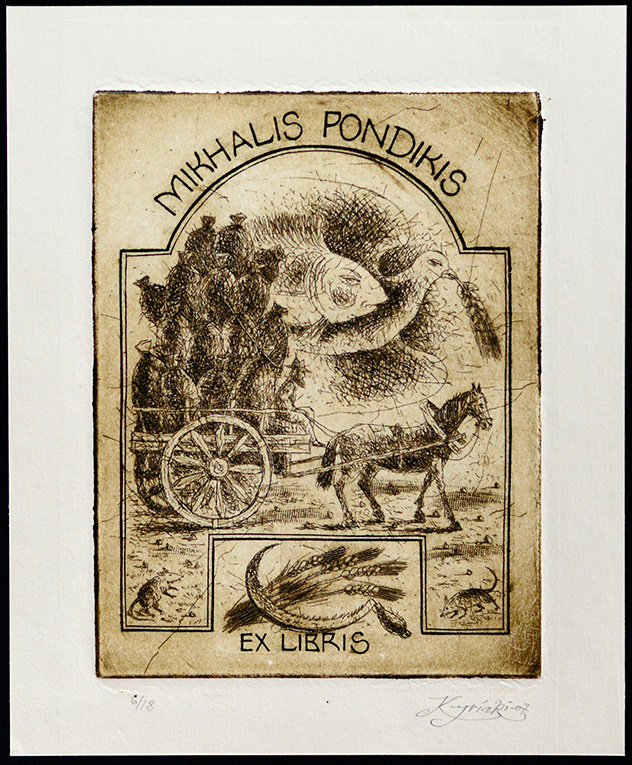 B.P.R. Ex-Libris Collection - Artist's Ex-Libris