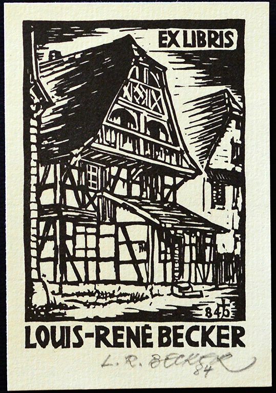 B.P.R. Ex-Libris Collection - Artist's Ex-Libris